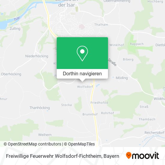 Freiwillige Feuerwehr Wolfsdorf-Fichtheim Karte