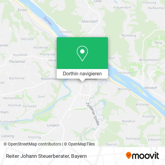 Reiter Johann Steuerberater Karte