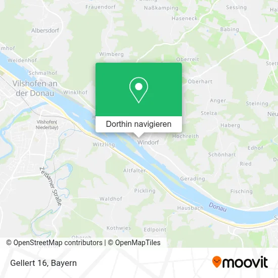 Gellert 16 Karte