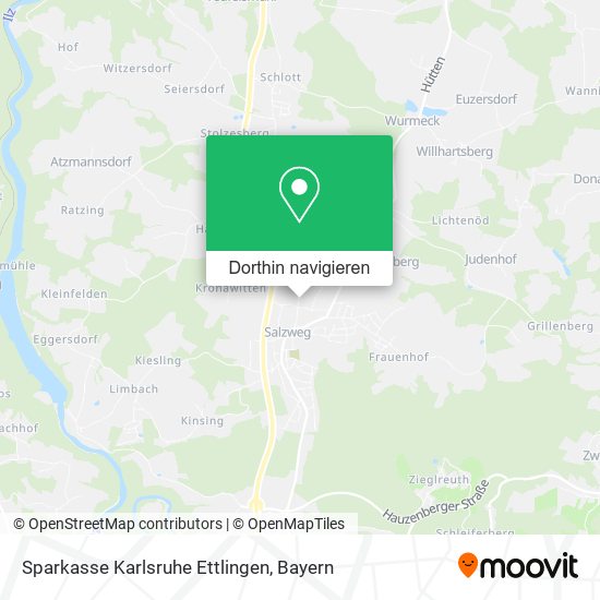 Sparkasse Karlsruhe Ettlingen Karte