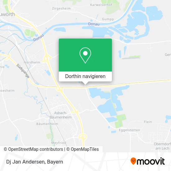 Dj Jan Andersen Karte