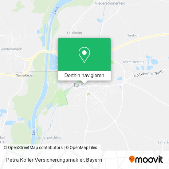 Petra Koller Versicherungsmakler Karte