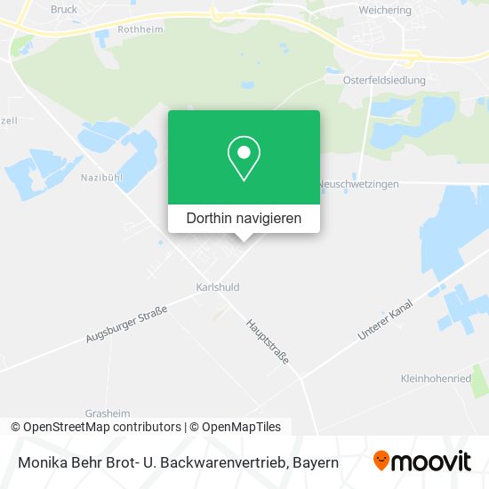 Monika Behr Brot- U. Backwarenvertrieb Karte