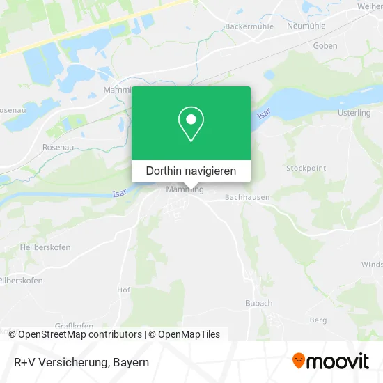 R+V Versicherung Karte