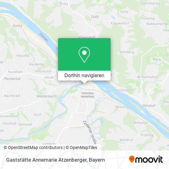 Gaststätte Annemarie Atzenberger Karte