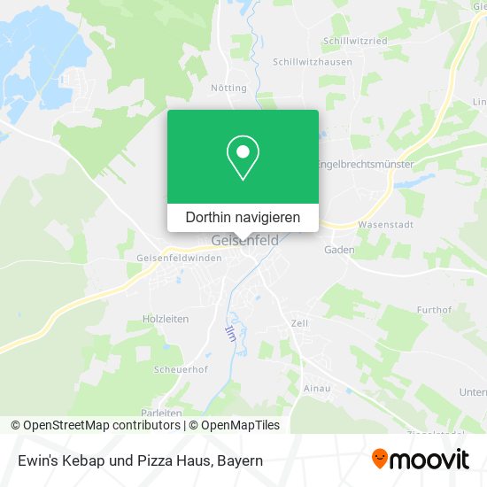 Ewin's Kebap und Pizza Haus Karte
