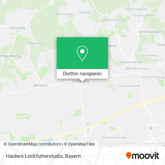 Haiders Lockfutterstudio Karte