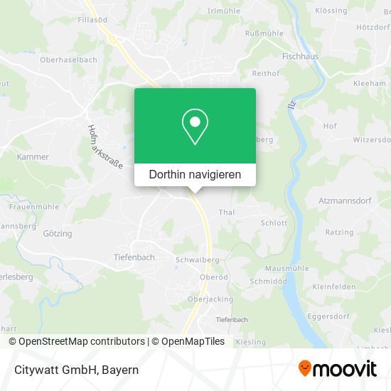 Citywatt GmbH Karte