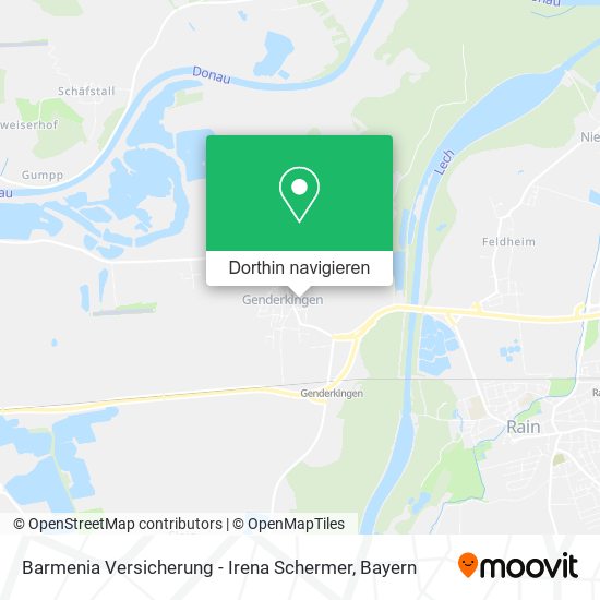 Barmenia Versicherung - Irena Schermer Karte