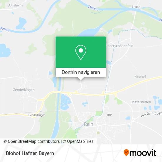 Biohof Hafner Karte