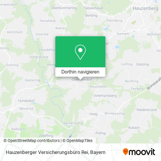 Hauzenberger Versicherungsbüro Rei Karte