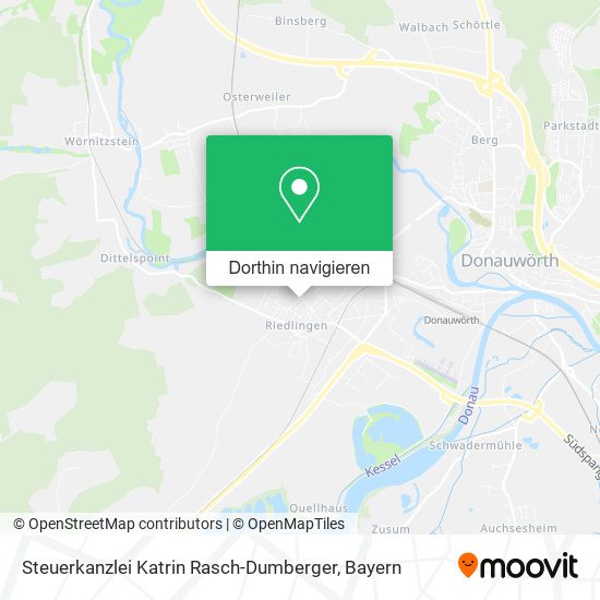 Steuerkanzlei Katrin Rasch-Dumberger Karte
