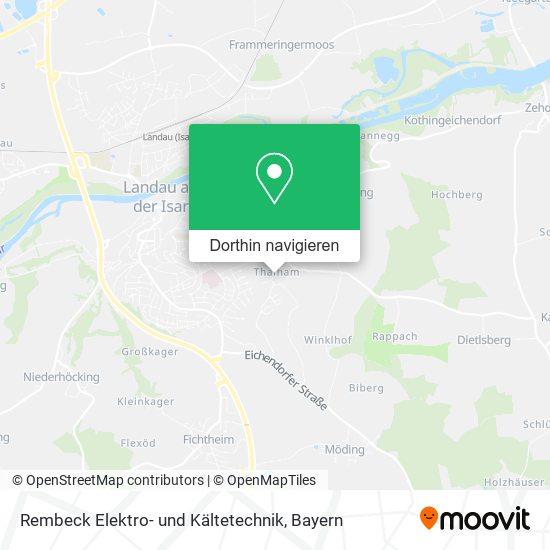 Rembeck Elektro- und Kältetechnik Karte
