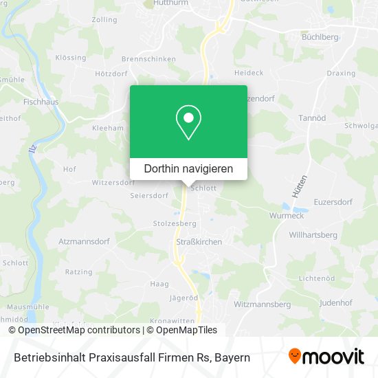 Betriebsinhalt Praxisausfall Firmen Rs Karte