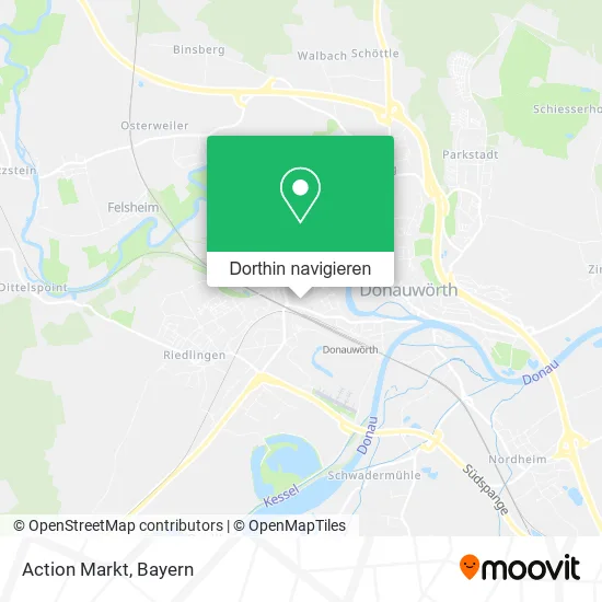 Action Markt Karte