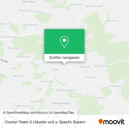 Cluster-Team G.Häusler und a. Specht Karte