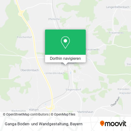 Ganga Boden- und Wandgestaltung Karte