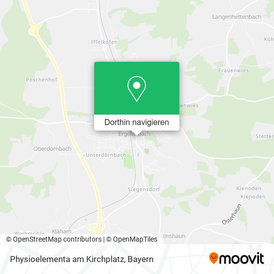 Physioelementa am Kirchplatz Karte