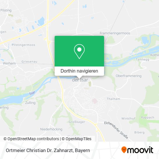 Ortmeier Christian Dr. Zahnarzt Karte