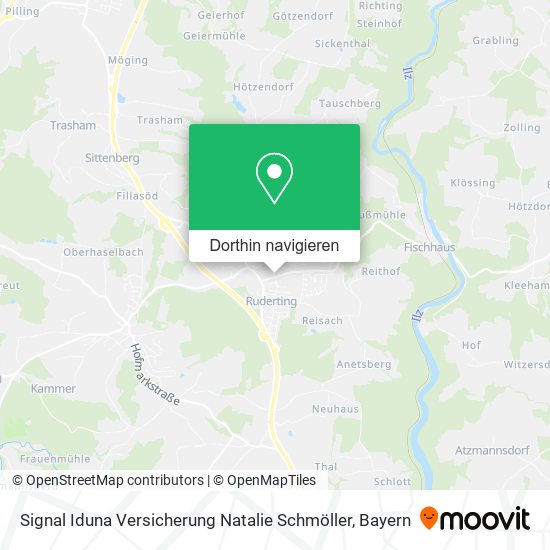 Signal Iduna Versicherung Natalie Schmöller Karte