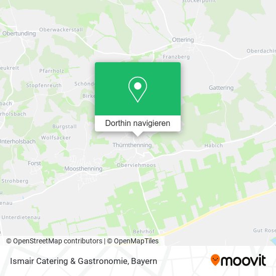 Ismair Catering & Gastronomie Karte