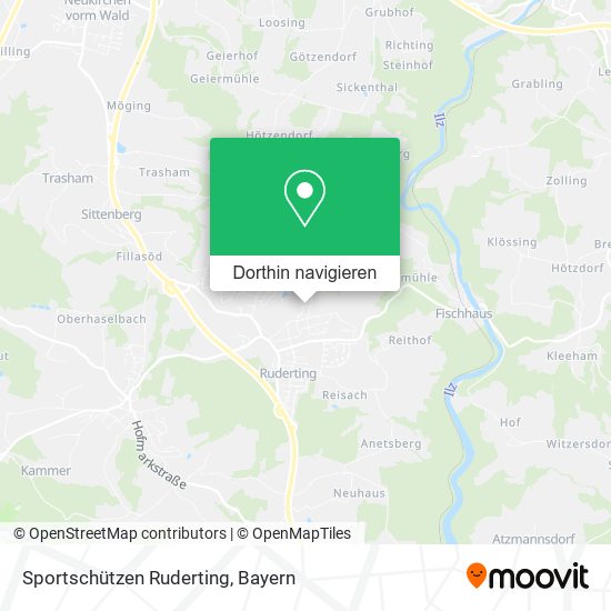 Sportschützen Ruderting Karte