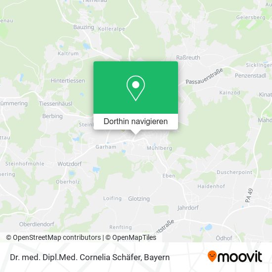 Dr. med. Dipl.Med. Cornelia Schäfer Karte