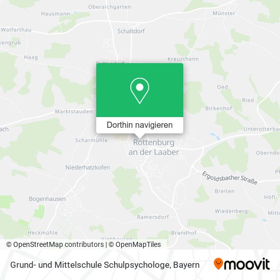 Grund- und Mittelschule Schulpsychologe Karte