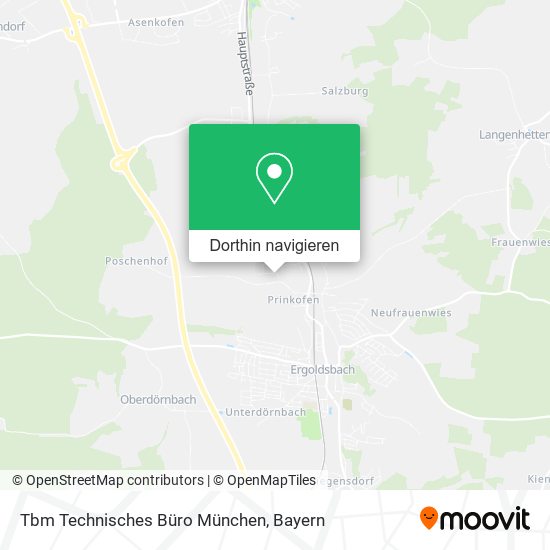 Tbm Technisches Büro München Karte