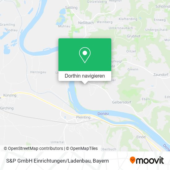 S&P GmbH Einrichtungen / Ladenbau Karte