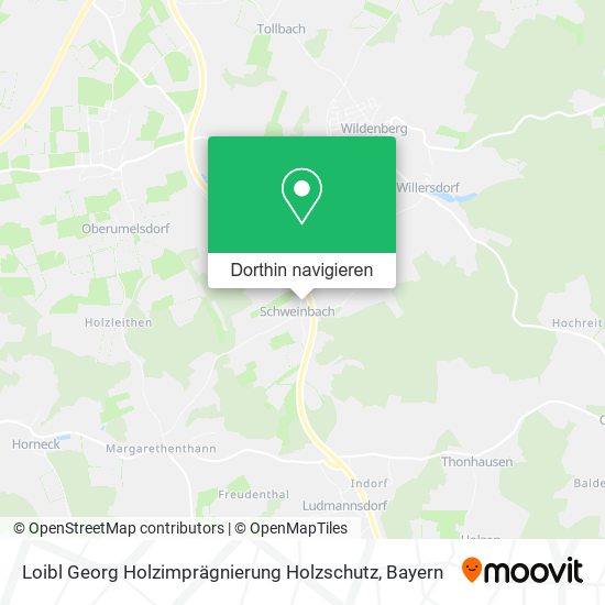 Loibl Georg Holzimprägnierung Holzschutz Karte
