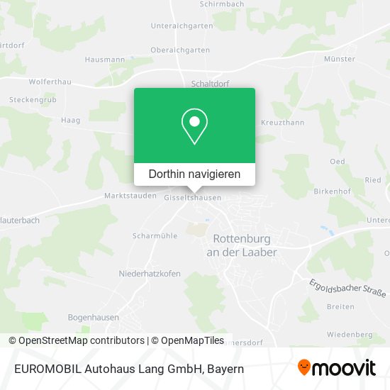 EUROMOBIL Autohaus Lang GmbH Karte