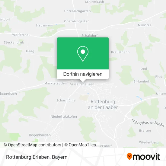 Rottenburg Erleben Karte