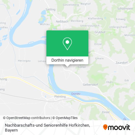 Nachbarschafts-und Seniorenhilfe Hofkirchen Karte