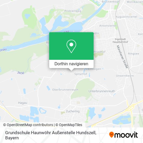 Grundschule Haunwöhr Außenstelle Hundszell Karte