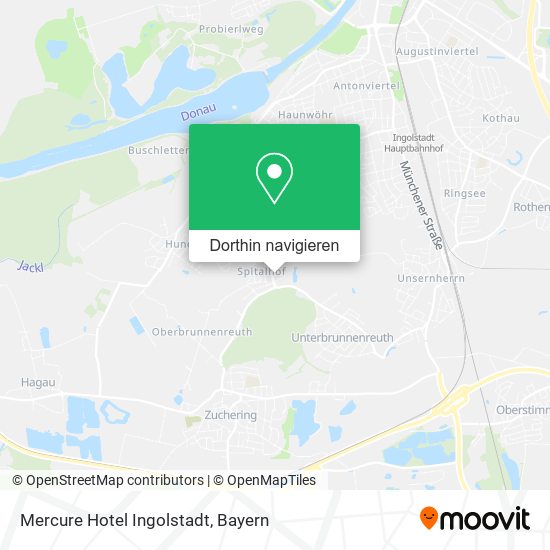 Mercure Hotel Ingolstadt Karte