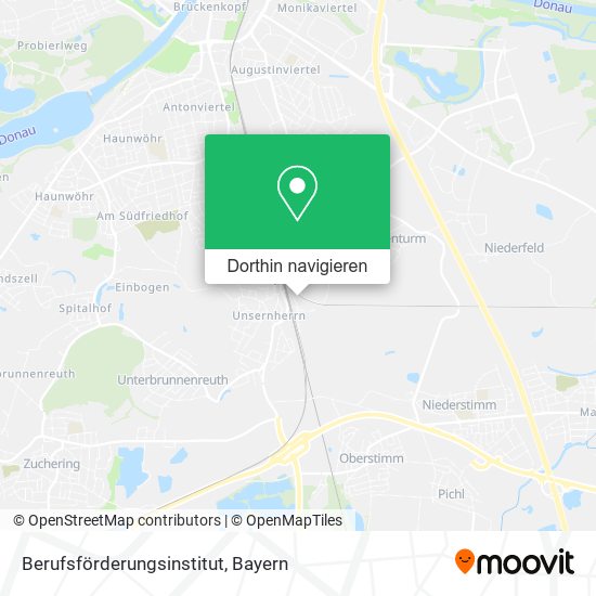 Berufsförderungsinstitut Karte