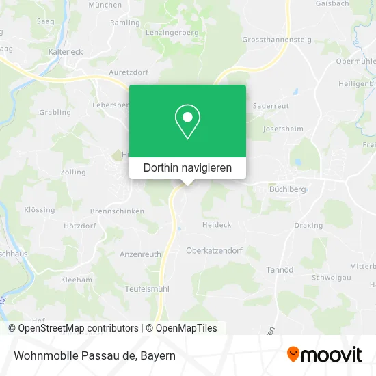 Wohnmobile Passau de Karte