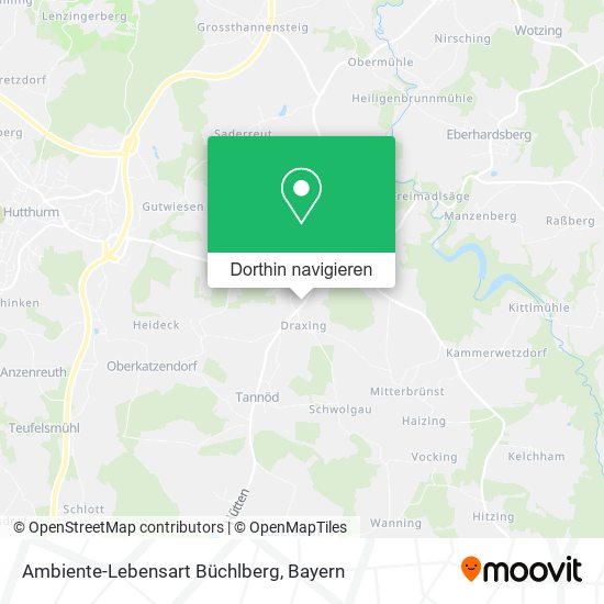 Ambiente-Lebensart Büchlberg Karte