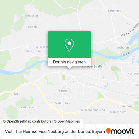 Viet Thai Heimservice Neuburg an der Donau Karte