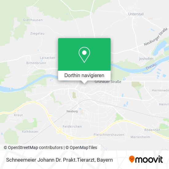 Schneemeier Johann Dr. Prakt.Tierarzt Karte