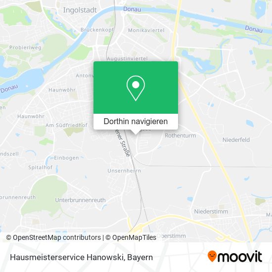 Hausmeisterservice Hanowski Karte