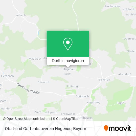 Obst-und Gartenbauverein Hagenau Karte