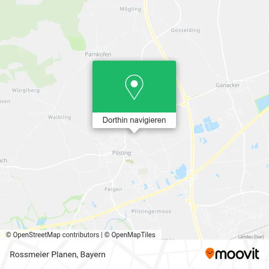 Rossmeier Planen Karte
