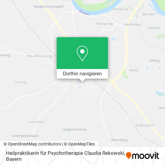 Heilpraktikerin für Psychotherapie Claudia Rekowski Karte
