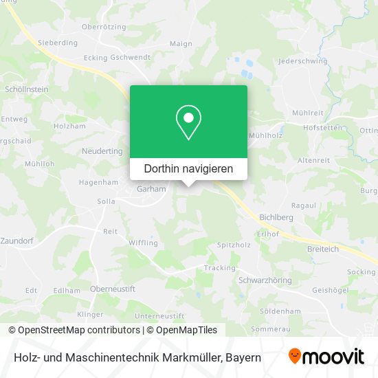 Holz- und Maschinentechnik Markmüller Karte