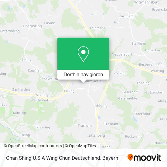 Chan Shing U.S.A Wing Chun Deutschland Karte