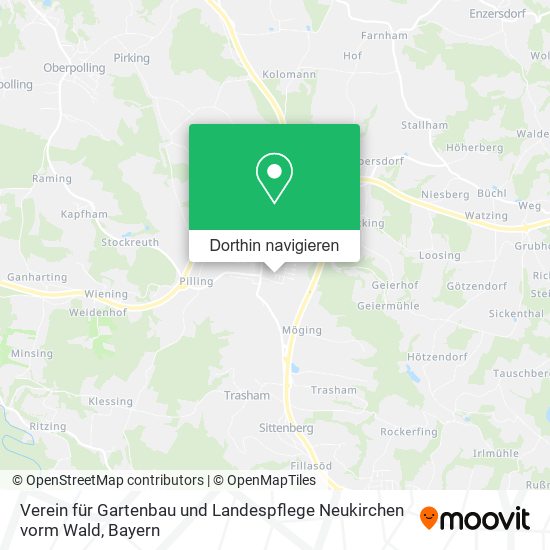 Verein für Gartenbau und Landespflege Neukirchen vorm Wald Karte