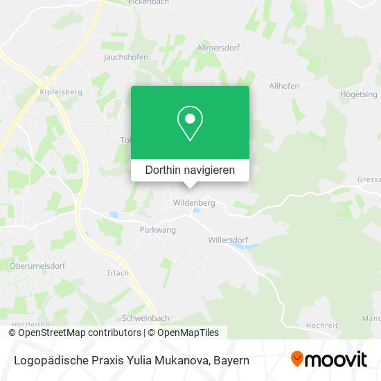 Logopädische Praxis Yulia Mukanova Karte