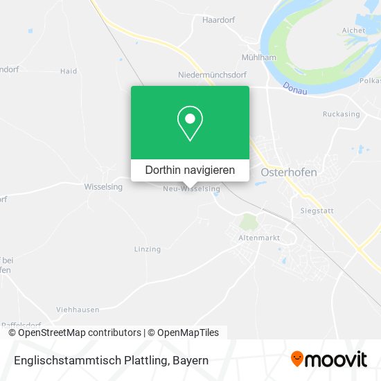 Englischstammtisch Plattling Karte